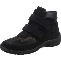 Hesna-soft Komfort-Stiefeletten - Schwarz
