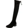 Call It Spring Anidda Vegan Overknee-Stiefel - Schwarz