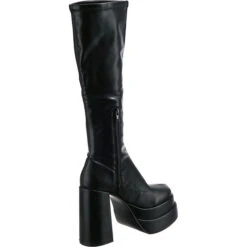 Call It Spring Jodiee Vegan Plateau-Stiefel - Schwarz -Ausgewählte Fashion Boots-Geschäfte 26028574 05