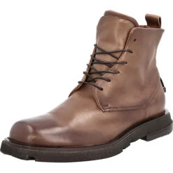 A.S.98 Schnürstiefelette Biker Boots - Grau