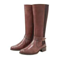 Ausgewählte Fashion Boots-Geschäfte 29 Sheego Weitschaftstiefel XL (Schaftweite 39 - 46 Cm) - Dunkelbraun