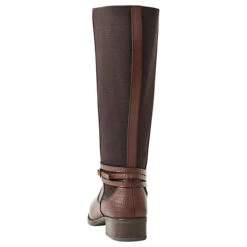 Sheego Weitschaftstiefel XL (Schaftweite 39 - 46 Cm) - Dunkelbraun -Ausgewählte Fashion Boots-Geschäfte 26810685 03