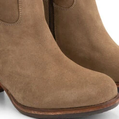 Peta Suede Klassische Stiefel - Taupe -Ausgewählte Fashion Boots-Geschäfte 27071204 09