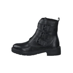 Marco Tozzi Damen Elegante Stiefelette Premio 2-25400-29 Schwarz 002 Black Antic Leder Mit MT Feel Ankle Boots - Schwarz -Ausgewählte Fashion Boots-Geschäfte 27071919 04