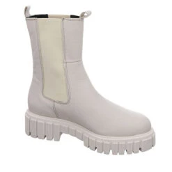 Salamander Mirie Chelsea Boots Leder-/Textilkombination Uni Chelsea Boots - Beige -Ausgewählte Fashion Boots-Geschäfte 27185144 06