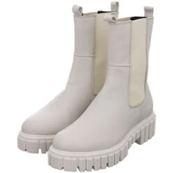 Salamander Mirie Chelsea Boots Leder-/Textilkombination Uni Chelsea Boots - Beige -Ausgewählte Fashion Boots-Geschäfte 27185144 10