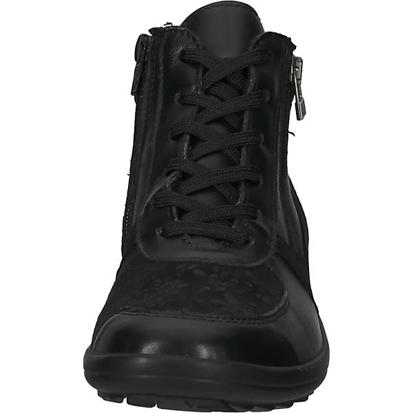 Stiefelette Schnürstiefeletten - Schwarz 5 Stiefelette Schnürstiefeletten - Schwarz – Bild 3