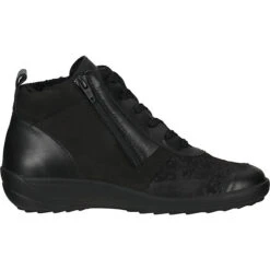 Stiefelette Schnürstiefeletten - Schwarz 12 Stiefelette Schnürstiefeletten - Schwarz -Ausgewählte Fashion Boots-Geschäfte 27203068 04