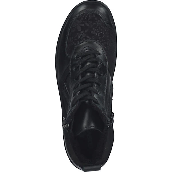 Stiefelette Schnürstiefeletten - Schwarz 8 Stiefelette Schnürstiefeletten - Schwarz – Bild 6