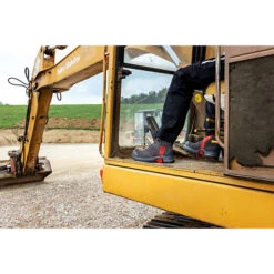 Haix Sicherheitsschuhe Haix CONNEXIS Safety+ GTX Mid Grau/rot - Rot -Ausgewählte Fashion Boots-Geschäfte 27268344 03