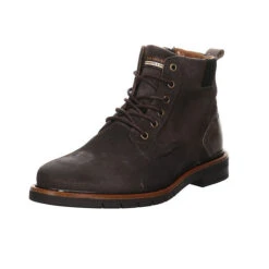 Salamander Nivus Schnürboots Veloursleder Uni Schnürstiefel