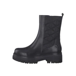 Marco Tozzi Damen Elegante Stiefelette By GMK Guido Maria Kretschmar 2-86402-29 Schwarz 066 Black Nappa Leder Und Textil Ankle Boots - Schwarz -Ausgewählte Fashion Boots-Geschäfte 27481756 06