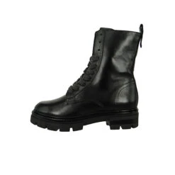 MJUS Damen Sportliche Stiefelette 8501 Beatrix M79245-0101 Schwarz 6002 Nero Leder Ankle Boots - Schwarz -Ausgewählte Fashion Boots-Geschäfte 27570383 03