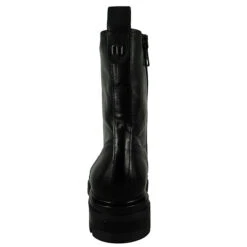 MJUS Damen Sportliche Stiefelette 8501 Beatrix M79245-0101 Schwarz 6002 Nero Leder Ankle Boots - Schwarz -Ausgewählte Fashion Boots-Geschäfte 27570383 04