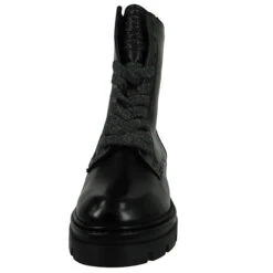 MJUS Damen Sportliche Stiefelette 8501 Beatrix M79245-0101 Schwarz 6002 Nero Leder Ankle Boots - Schwarz -Ausgewählte Fashion Boots-Geschäfte 27570383 06