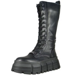 Buffalo Damen Sportliche Stiefel Winterschuhe Ava Lace Up HI 1224018 Schwarz Black Kunstleder Mit Perfect Fit Durch Memory Foam Klassische Stiefel - Schwarz 10 Buffalo Damen Sportliche Stiefel Winterschuhe Ava Lace Up HI 1224018 Schwarz Black Kunstleder Mit Perfect Fit Durch Memory Foam Klassische Stiefel - Schwarz -Ausgewählte Fashion Boots-Geschäfte 27684570 02