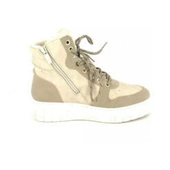 Mustang Schnürstiefelette Klassische Stiefeletten - Beige -Ausgewählte Fashion Boots-Geschäfte 27730879 05