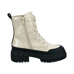 Bagatt Tonic Schnürboots Synthetik Uni Schnürstiefel - Beige -Ausgewählte Fashion Boots-Geschäfte 27794006 09