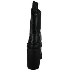 Buffalo Damen Sportliche Stiefelette Oslo Sock 1270077 Schwarz Black Kunstleder Mit Perfect Fit Durch Memory Foam Ankle Boots - Schwarz -Ausgewählte Fashion Boots-Geschäfte 28168604 04