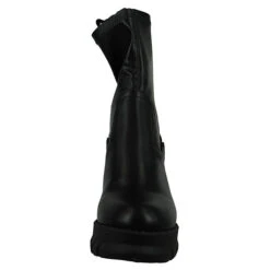 Buffalo Damen Sportliche Stiefelette Oslo Sock 1270077 Schwarz Black Kunstleder Mit Perfect Fit Durch Memory Foam Ankle Boots - Schwarz -Ausgewählte Fashion Boots-Geschäfte 28168604 06