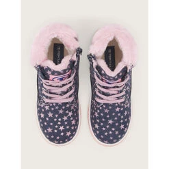 Tom Tailor Shoes Licence Gefütterte Stiefel Mit Allover-Print Ankle Boots -Ausgewählte Fashion Boots-Geschäfte 28337083 05