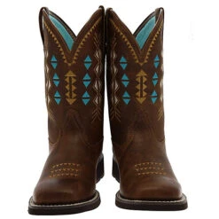 Ariat DELILAH DECO Braun - Braun -Ausgewählte Fashion Boots-Geschäfte 28535934 03