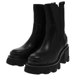Buffalo RIOT CHELSEA Schwarz - Schwarz -Ausgewählte Fashion Boots-Geschäfte 28768272 03