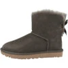Ugg Australia Mini Bailey Bow II Stiefel Damen Klassische Stiefel - Dunkelgrau