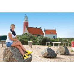 Regenstiefelette Lemon Tree - Halbhoher Gummistiefel Mit Seitlichem Gummizug Marine -Ausgewählte Fashion Boots-Geschäfte 28908763 03