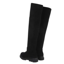 Plateaustiefel Reißverschluss, Blockabsatz, - Schwarz -Ausgewählte Fashion Boots-Geschäfte 29120695 06