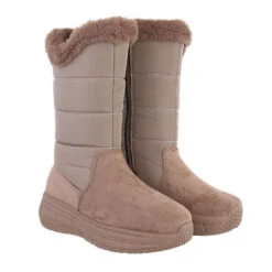 Plateaustiefel Reißverschluss, Keilabsatz/Wedge, -Ausgewählte Fashion Boots-Geschäfte 29123043 04