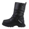 Plateaustiefel Klettverschluss, Blockabsatz, - Schwarz -Ausgewählte Fashion Boots-Geschäfte 29124649 01