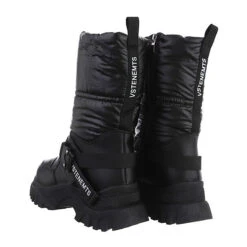 Plateaustiefel Klettverschluss, Blockabsatz, - Schwarz -Ausgewählte Fashion Boots-Geschäfte 29124649 03