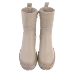 Plateaustiefeletten Reißverschluss, Blockabsatz, -Ausgewählte Fashion Boots-Geschäfte 29125825 04