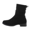 Flache Stiefeletten Reißverschluss, Blockabsatz, Dekoschnüre - Schwarz 2 Flache Stiefeletten Reißverschluss, Blockabsatz, Dekoschnüre - Schwarz -Ausgewählte Fashion Boots-Geschäfte 29128076 01