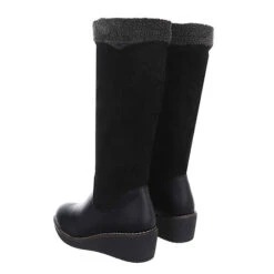 Keilstiefel Reißverschluss, Keilabsatz/Wedge, Used Look -Ausgewählte Fashion Boots-Geschäfte 29129422 06