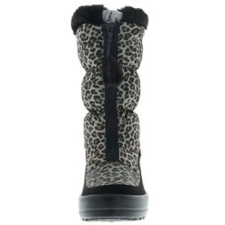 Damen Halbschaft Winterstiefel Snowboots Schneeschuhe Gefüttert Leopard/mehrfarbig/schwarz - Mehrfarbig -Ausgewählte Fashion Boots-Geschäfte 29140460 04