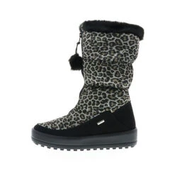 Damen Halbschaft Winterstiefel Snowboots Schneeschuhe Gefüttert Leopard/mehrfarbig/schwarz - Mehrfarbig -Ausgewählte Fashion Boots-Geschäfte 29140460 05