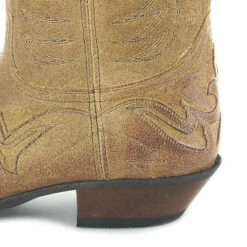 BU1005 Afelpado Noche Westernstiefel Braun - Braun -Ausgewählte Fashion Boots-Geschäfte 29162770 05