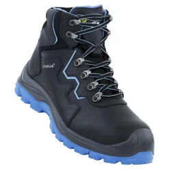 ESD Sicherheitsstiefel ALEX MID BLUE S3S Sicherheitsstiefel - Schwarz/blau