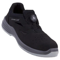 ESD Sicherheitssandale JORDEN BLACK TWIST AIR S1P Sicherheitssandalen - Schwarz