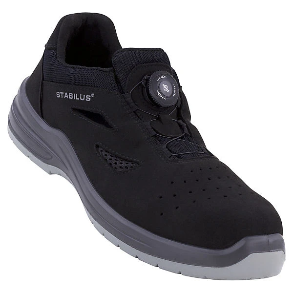 ESD Sicherheitssandale JORDEN BLACK TWIST AIR S1P Sicherheitssandalen - Schwarz 3 ESD Sicherheitssandale JORDEN BLACK TWIST AIR S1P Sicherheitssandalen - Schwarz