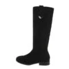 Flache Stiefel Reißverschluss, Blockabsatz, - Schwarz -Ausgewählte Fashion Boots-Geschäfte 29249577 01