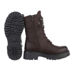 Western- & Bikerboots Lochschnürung, Blockabsatz, Nieten, Strass -Ausgewählte Fashion Boots-Geschäfte 29253197 02