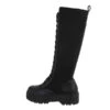 Plateaustiefel Lochschnürung, Blockabsatz, - Schwarz -Ausgewählte Fashion Boots-Geschäfte 29427337 01