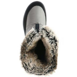 Damen Halbschaft Winterstiefel Schneestiefel Snowboots Silber - Silber -Ausgewählte Fashion Boots-Geschäfte 29437018 07