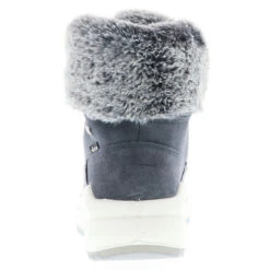 Damen Kurzschaft Winterstiefel Stiefeletten Sneaker Tex-Membrane Kunstfell Gefüttert Blau - Blau -Ausgewählte Fashion Boots-Geschäfte 29437019 02