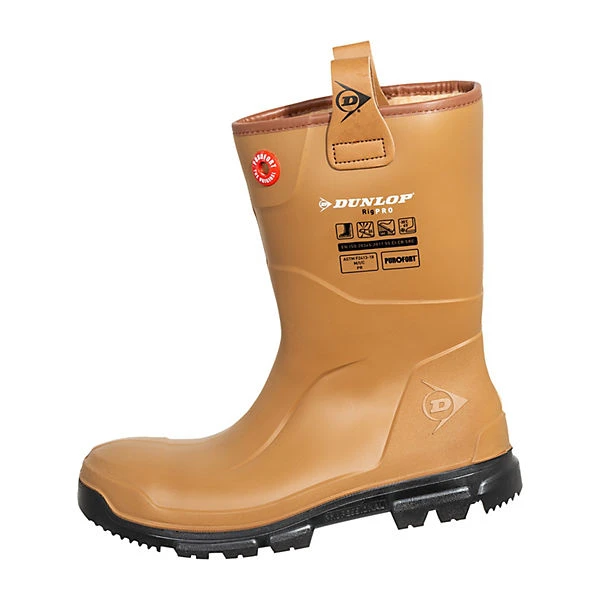 Dunlop Sicherheitsstiefel Rig Pro M. Futter - Braun 4 Dunlop Sicherheitsstiefel Rig Pro M. Futter - Braun – Bild 2