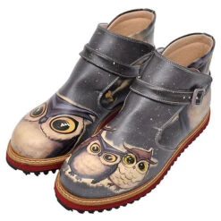 DOGO Kim Owls Family Klassische Stiefel - Schwarz -Ausgewählte Fashion Boots-Geschäfte 7340982 02